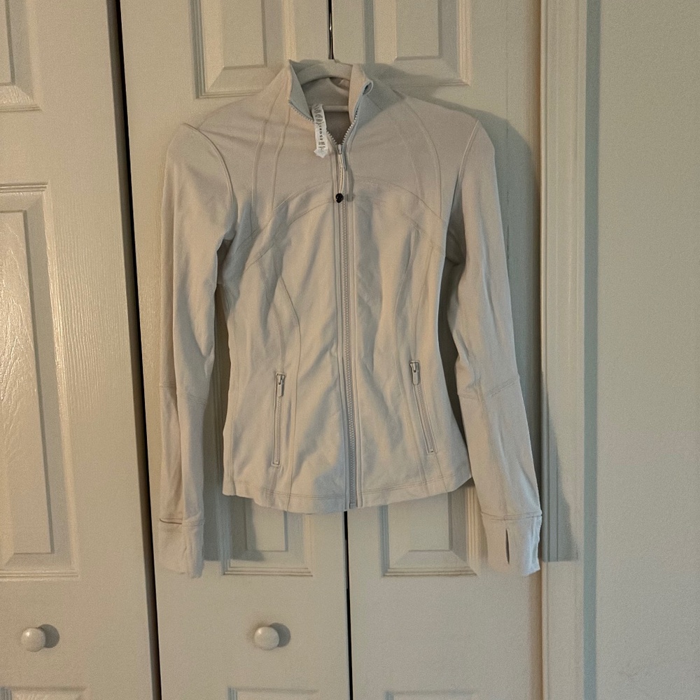 Lululemon Define Jacket 4 White Opal Regular Length